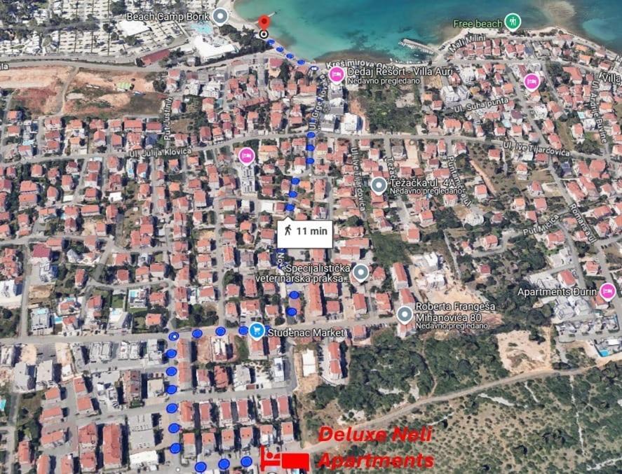 Deluxe Neli Apartments Задар Екстер'єр фото